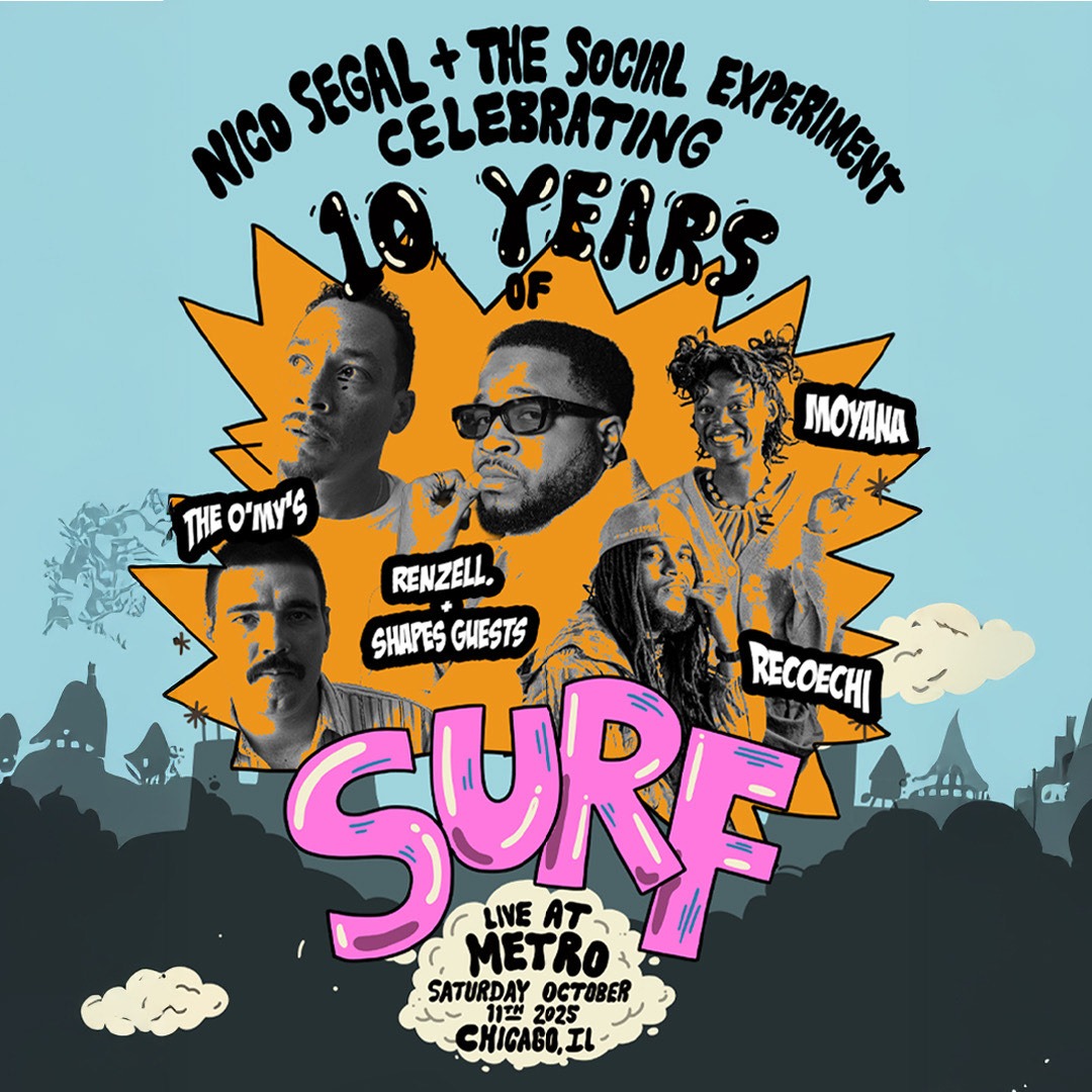 Nico Segal & The Social Experiment: Celebrating 10 Years of Surf