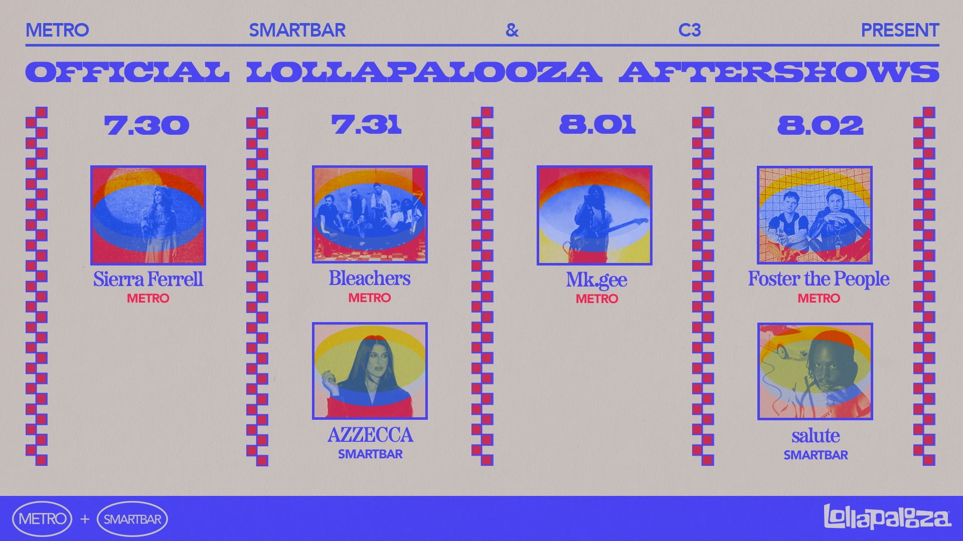 Lollapalooza x Metro